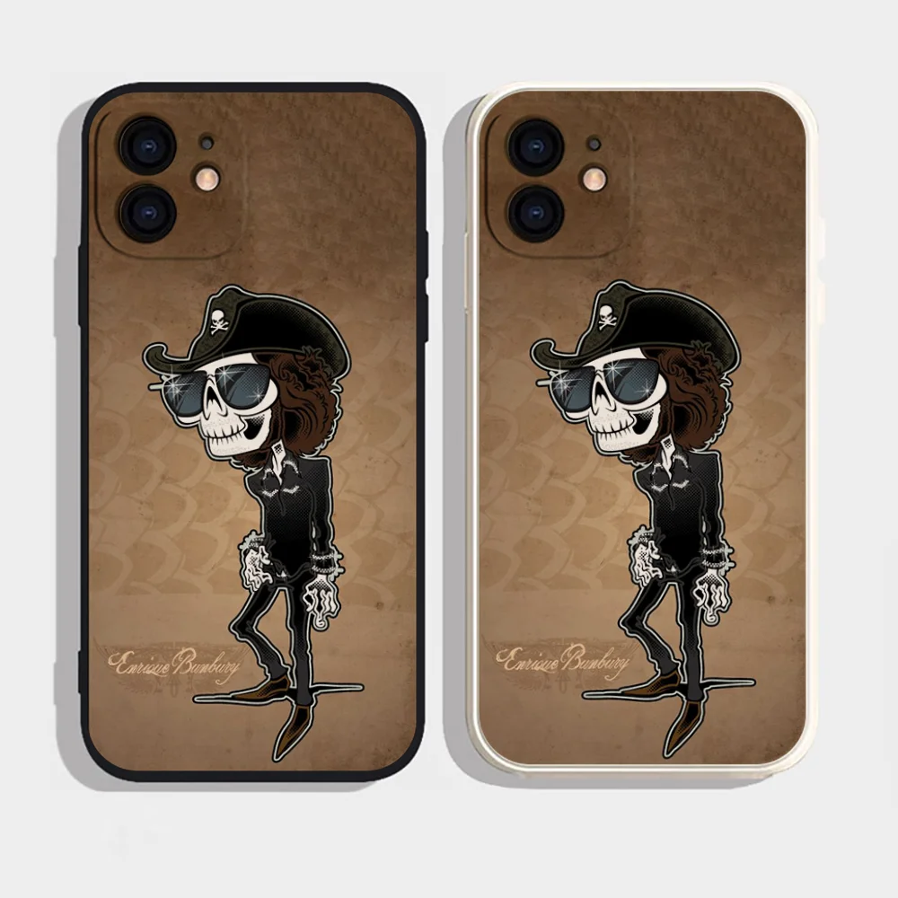 Epc Enrique B- Bunbury Phone Case Silicone Soft For IPhone 16 15 14 13 12 11 Plus Pro Max Plus