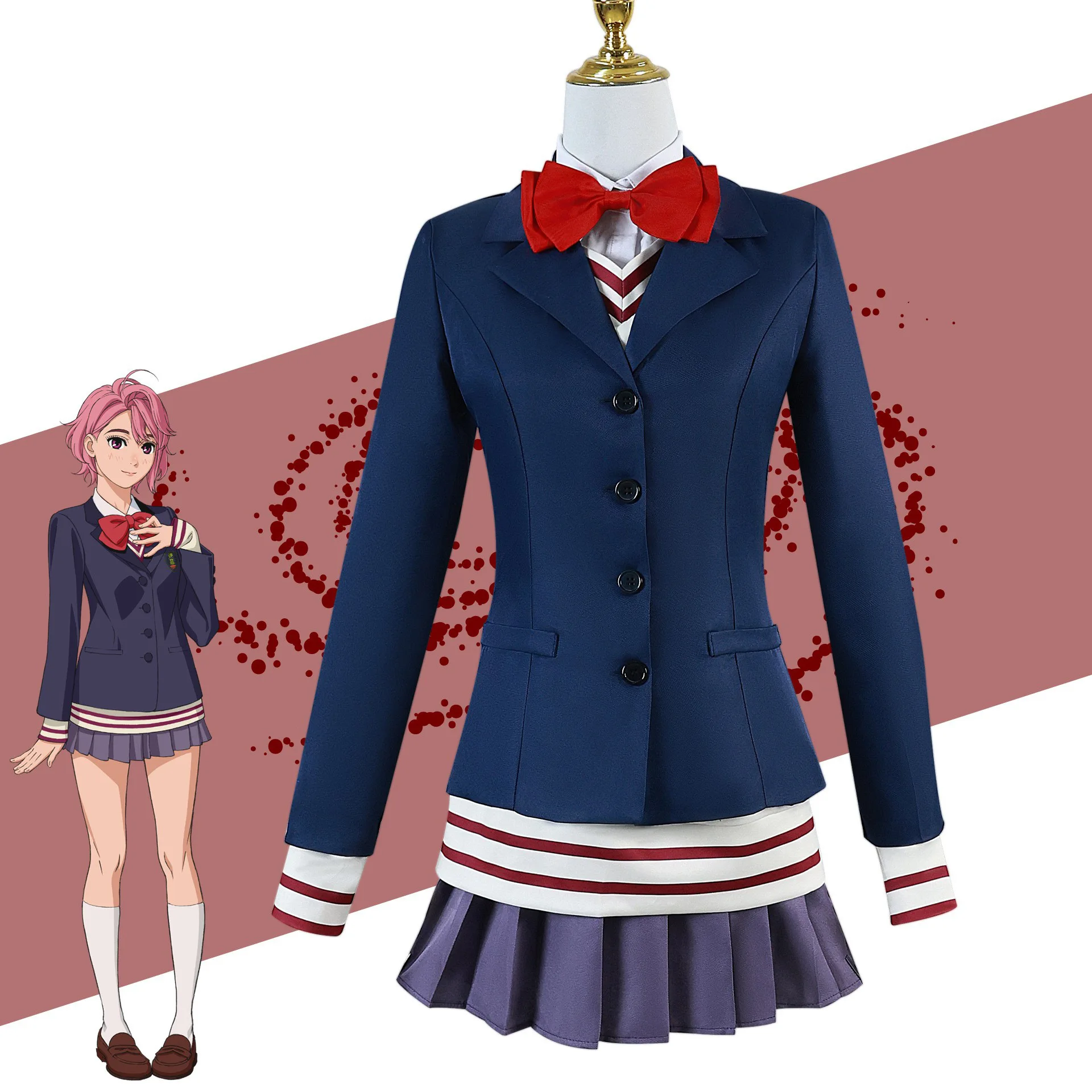 

Костюм для косплея White Bird Airo: Аниме, Сверхъестественное, Вооруженный Дандара, Болд Парти, Косплей White Bird Airo