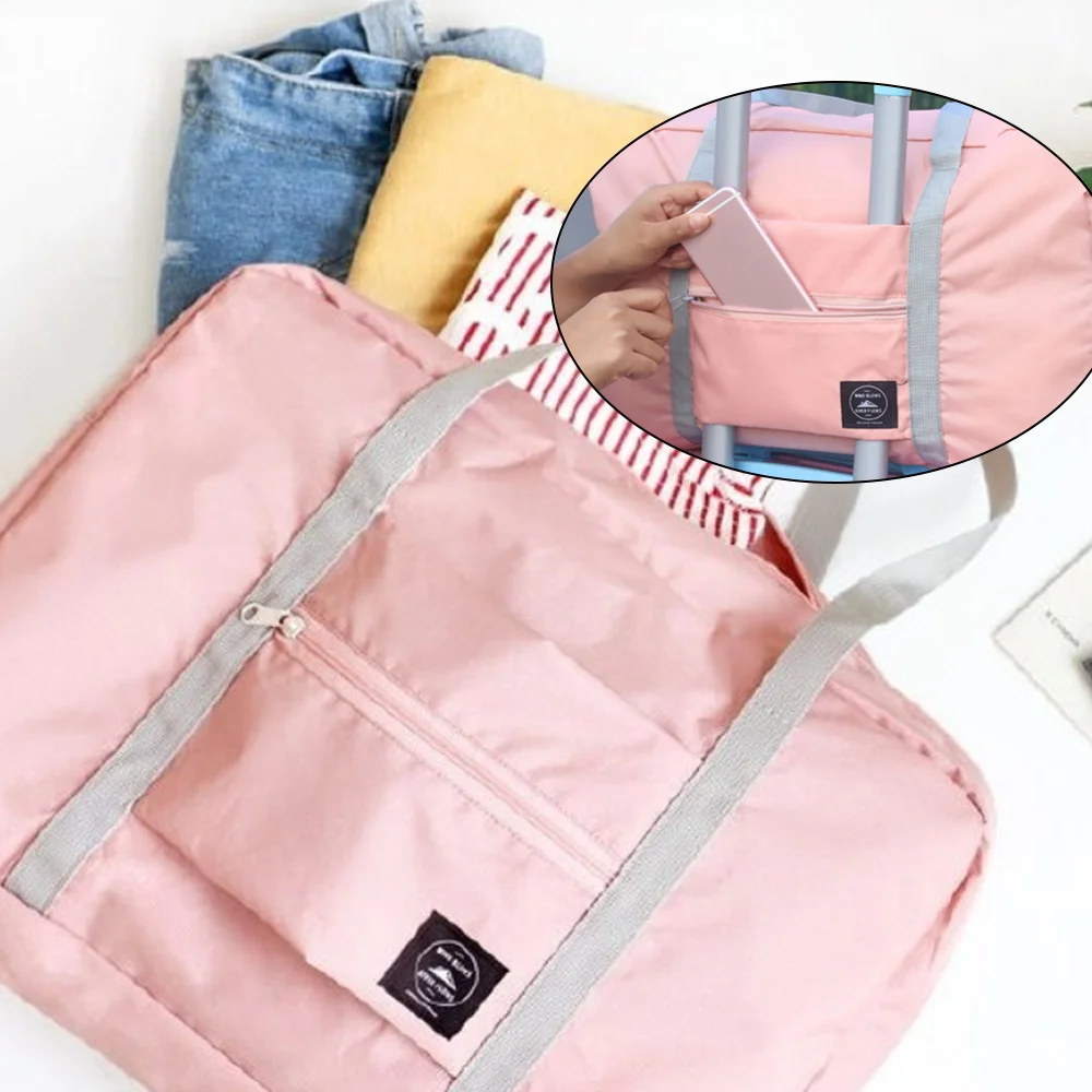 Trend Water Proof Luggage Travel Bag Fruit Series Print Shoulder Pack Nylon Handbag Casual Foldable Large Capacity New Tote Bags