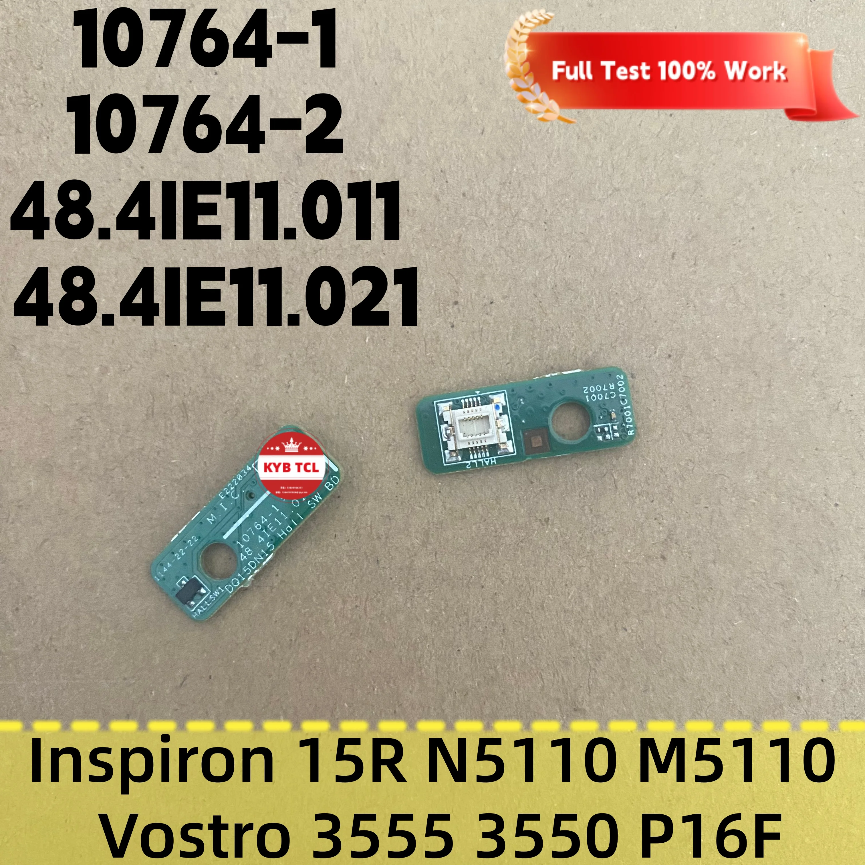 Placa Mãe Bluetooth para Laptop Inspiron 15R N5110 M5110 Vostro 3550 3555 P16F DQ15 DN15 Hall SW BD