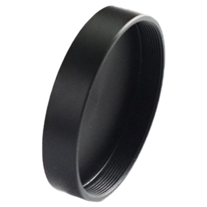 Penutup Debu Lensa Teleskop Hitam Aluminium M42 M48 M54x0.75 Tutup Benang Lensa Mata Drop Shipping