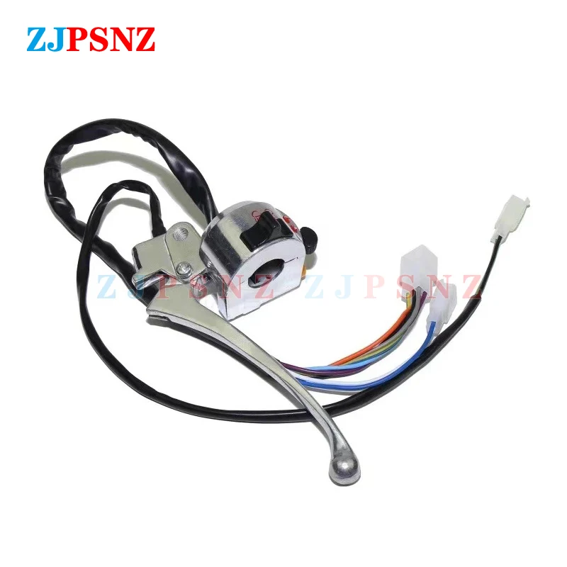 22MM Motorcycle Scooter E-bike Right Left Handlebar Switch For Retro Scooter Drum Brake Horn Fog Lamp Lighting Switch Waterproof