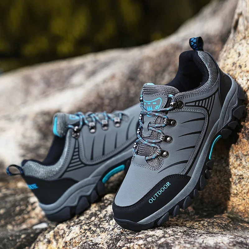 Baskets Confortables à Semelles Optiques pour Homme, Chaussures d\'Extérieur Décontractées, de Randonnée et de Camping, Nouvelle Mode 2023