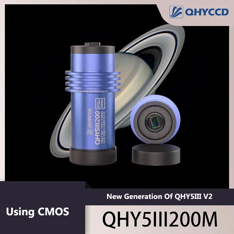 

QHYCCD-Astronomical Telescope Planetary Camera, QHY5III200M V2, USB 3.0, Ultra-High, Infrared Electronic Eyepiece, HD Pixels