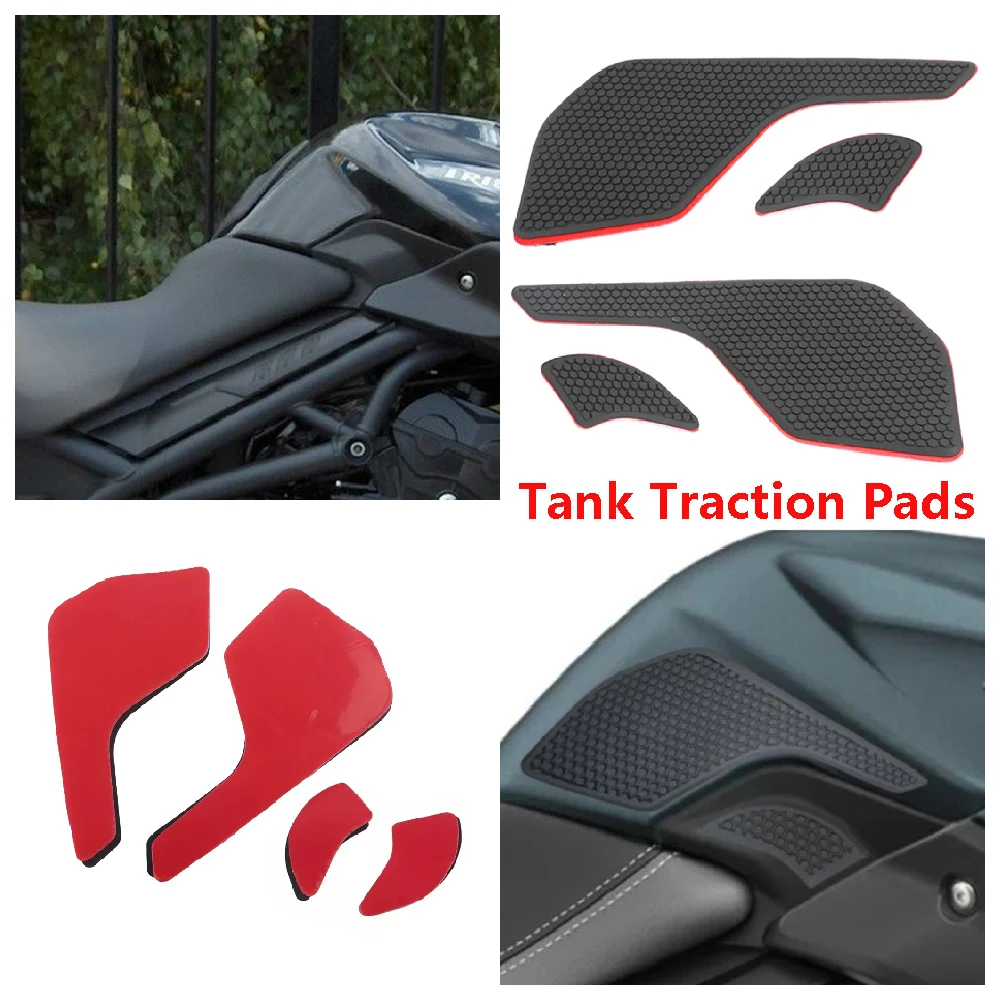 

Motorcycle Tank Grip Pad Fit For Triumph Tiger 800 ABS XC XCA XCX XR XRX XRT 205-2019 FuelTank Side Knee Traction Anti Slip Pads