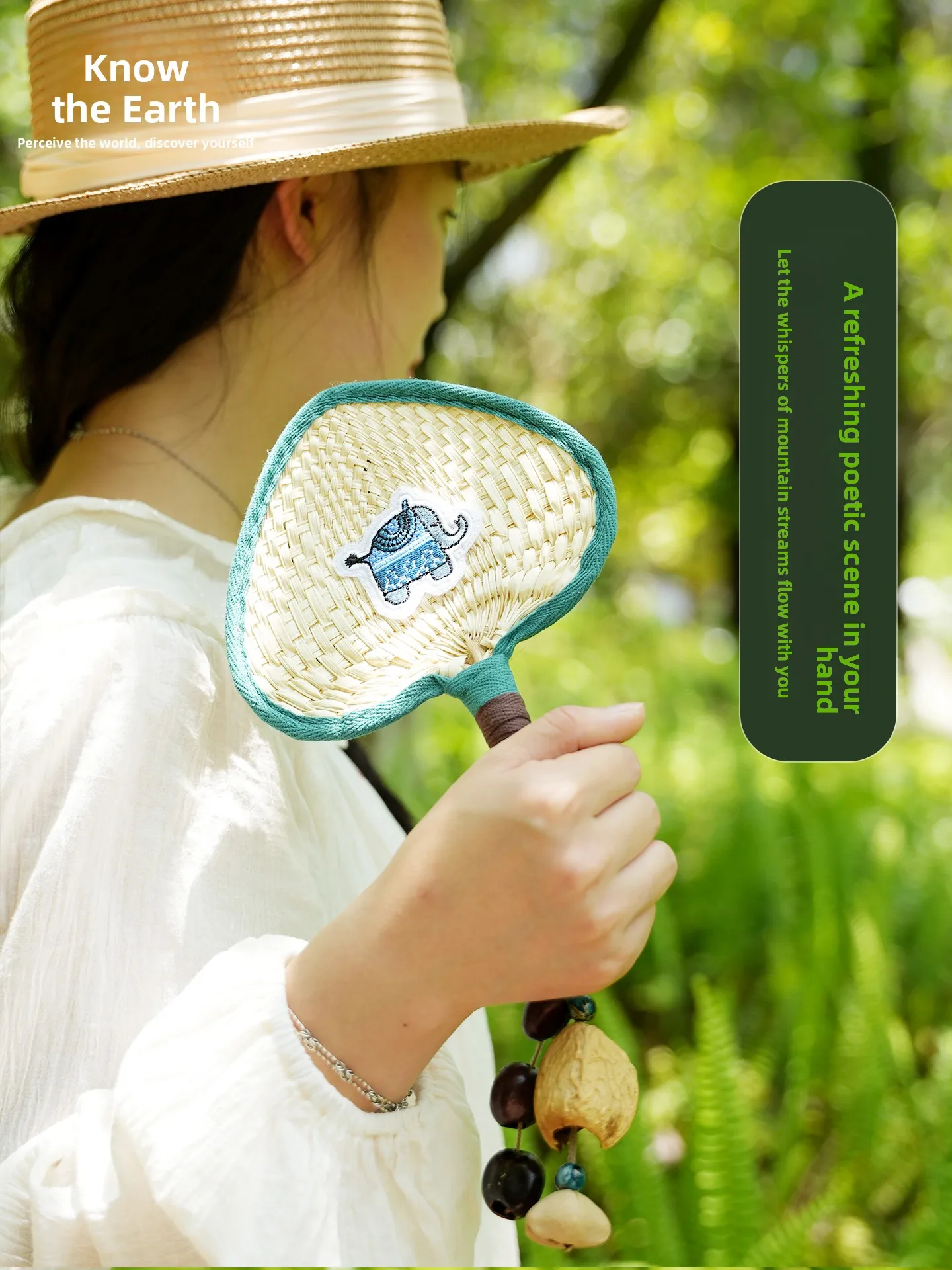 Natural Fruit  Wind Chimes Healing Instrument Fan  Pendant Rocking Bell Yunnan Fruit  Handmade Artwork Decoration