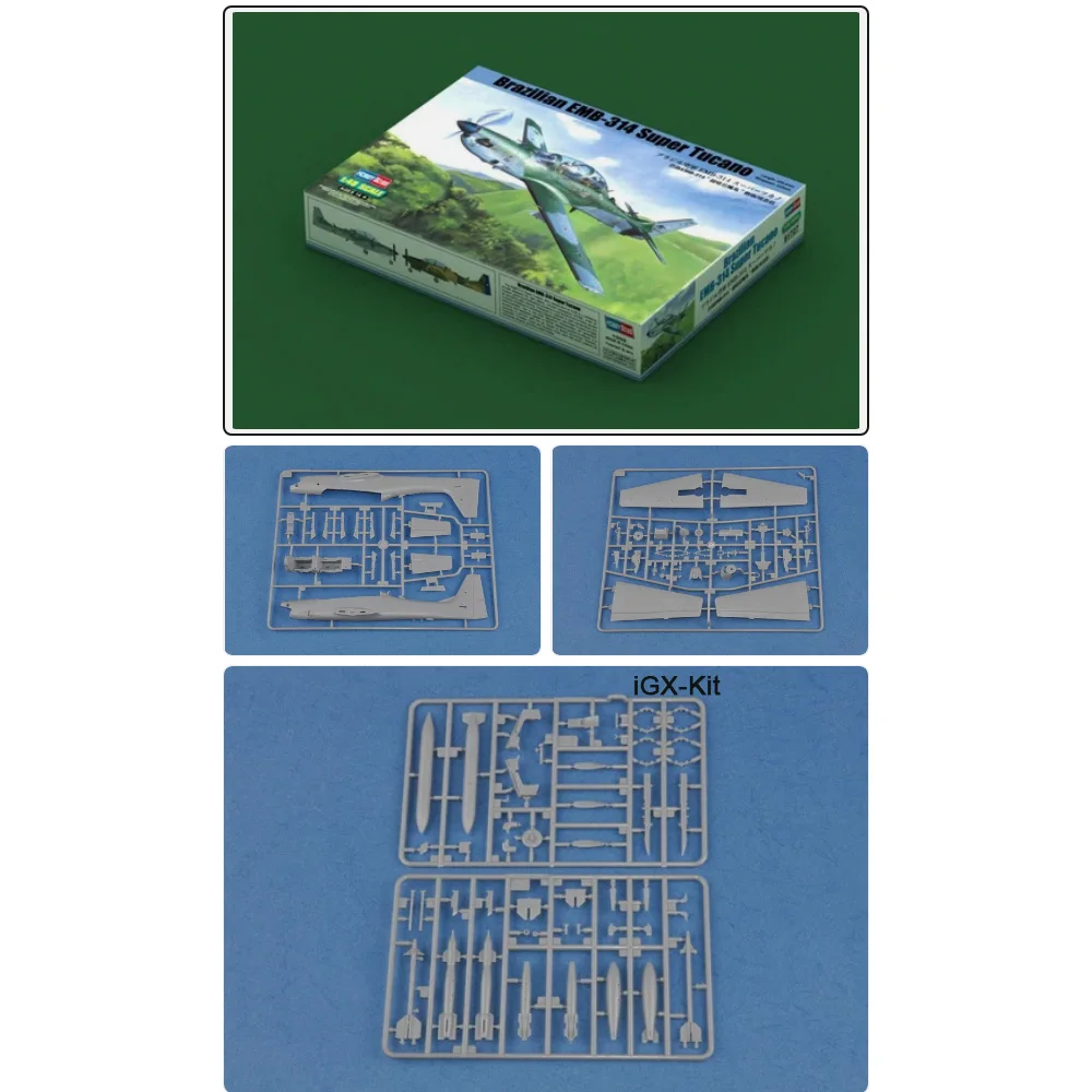 hobbyboss-81727-1-48-スケール-ブラジル-emb314-emb-314-スーパー-トゥカーノ-戦闘機-飛行機-プラスチック組立モデル構築キット