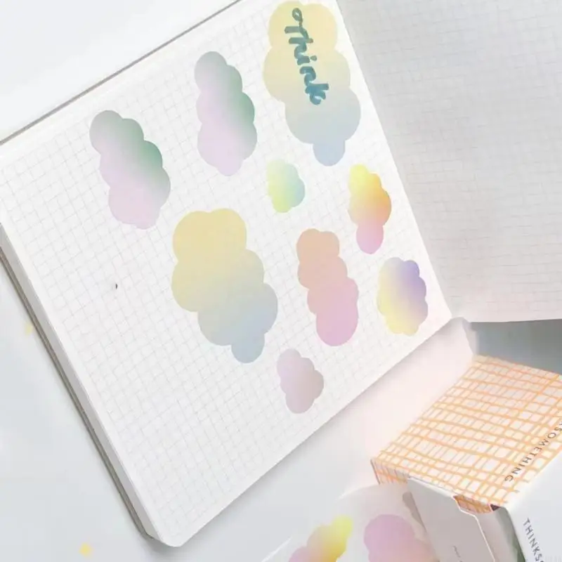 K1aa 100 листов липкие ноты бумаги вытягивают липкие ноты adheive note paper memo pad