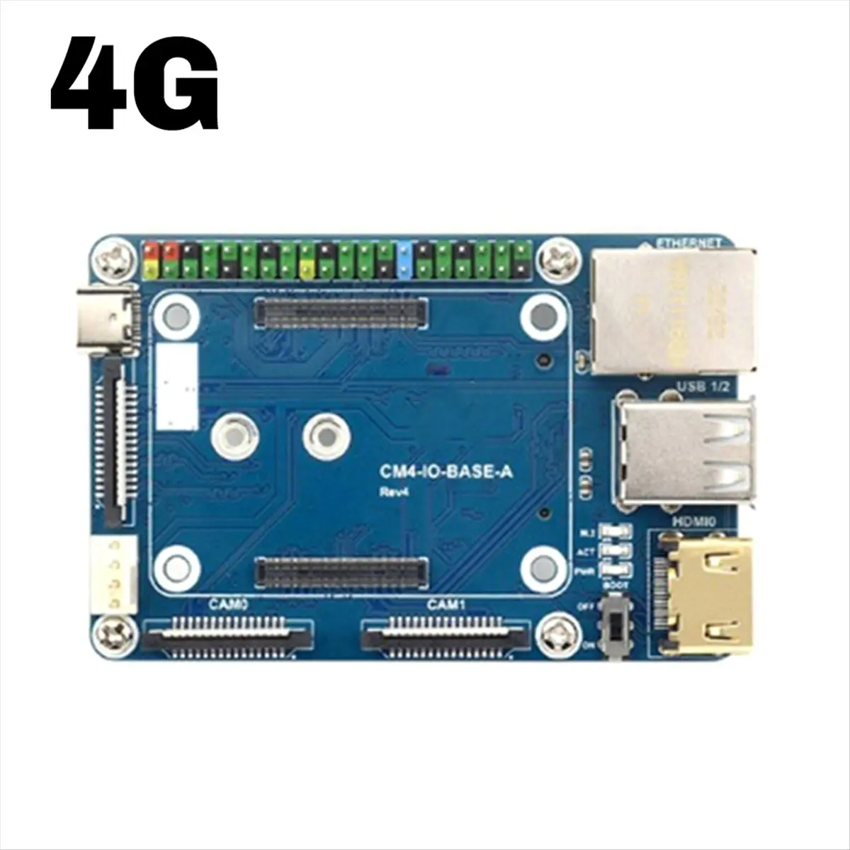 Super Sale Core3566 Module Kit with Rockchip RK3566 Quad 64Bit Core Processor AI Core Board for Raspberry Pi CM4 4G US Plug