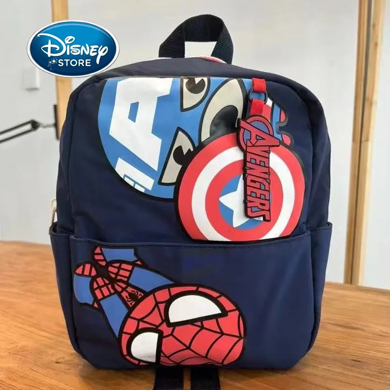 

Disney Superhero Student School Bag Cartoon 3D Kindergarten Backpack 3-9 Years Old Children Travel Messenger Bag Gift ﻿