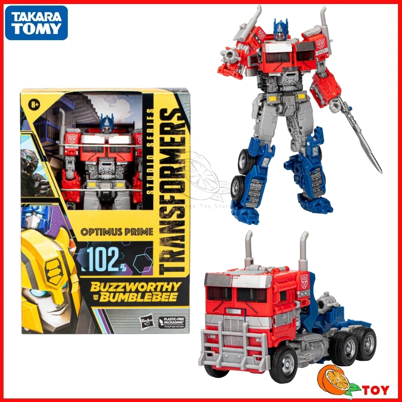 In stock Takara Tomy Transformers Studio Series SS-102BB Optimus Prime Model Robot Collection Action Figures Toys Gifts Hobby