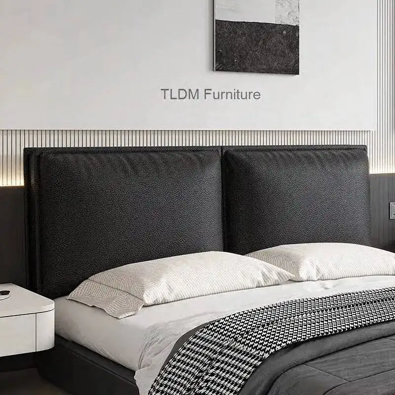 

Кожаные изголовья кроватей с защитой от царапин, татами-кровать без изголовья, подушка-изголовье, двойное изголовье с защитой от ударов для мебели, ПП