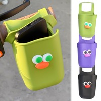 Motorcycle Bottle Holder Silicone Cup Holder Hang Mobile Phone Storage Bag for Bicycle Baby Stroller Water Cups Stand Organizing