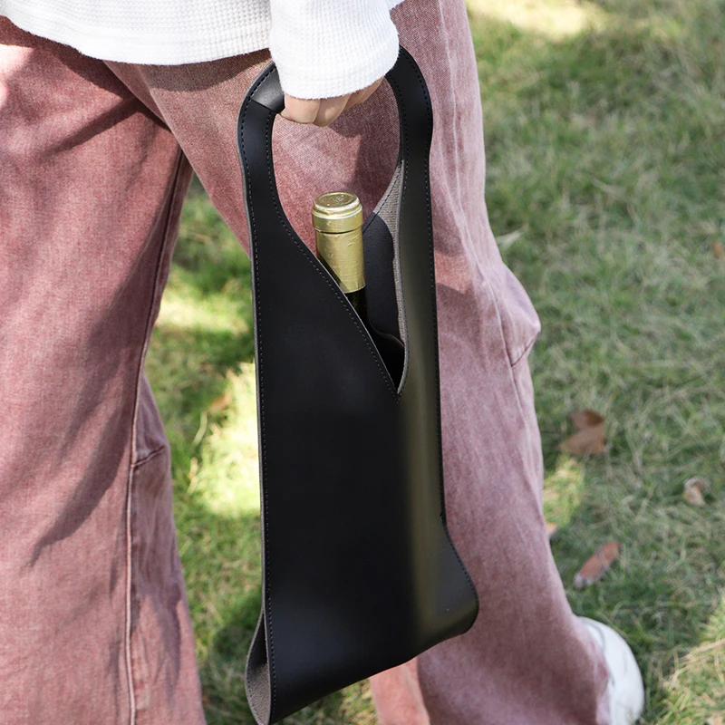 Tas Hadiah Anggur Kulit Dua La - Wine Beer Champagne ulasan dan harga