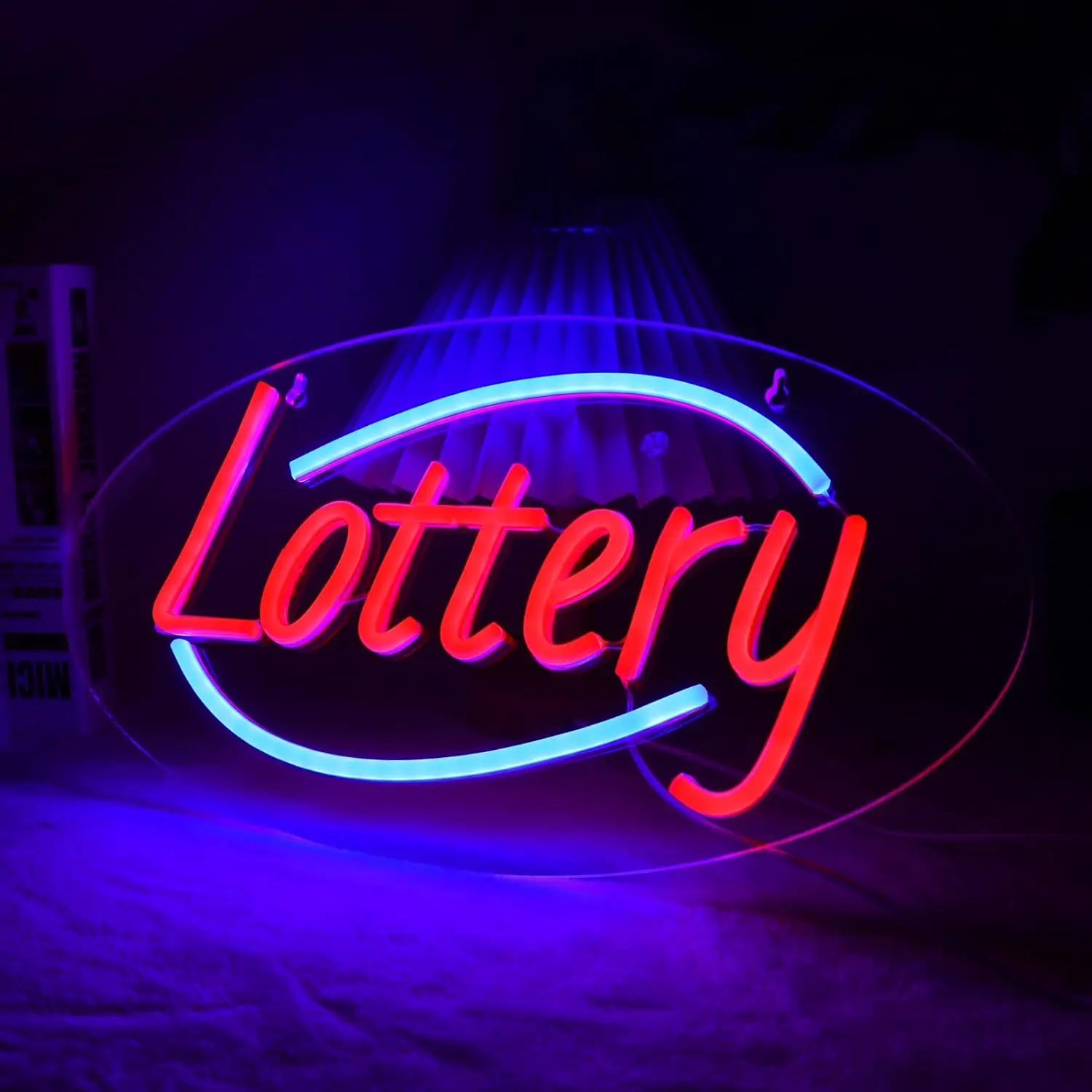 

Lottery Neon Sign USB LED Light for Lottery Store Convenience Stores Bar Gaming Room Bedroom Decoration personnalisé Gift