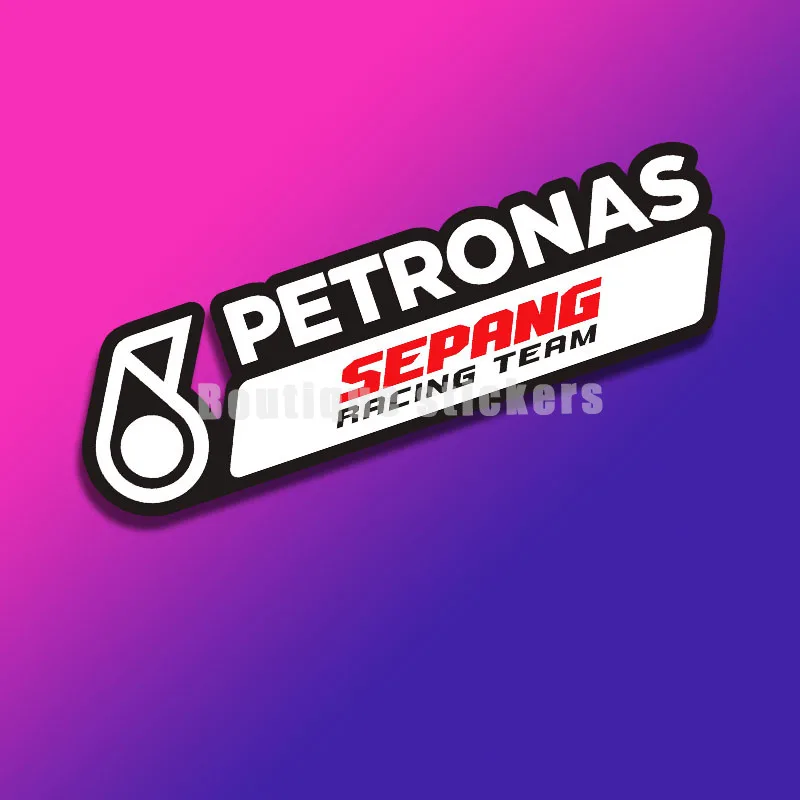 PETRONAS F1 Series Fleet Locomotives and Motorcycles Waterproof Reflective Stickers Decorative Stickers Car Styling