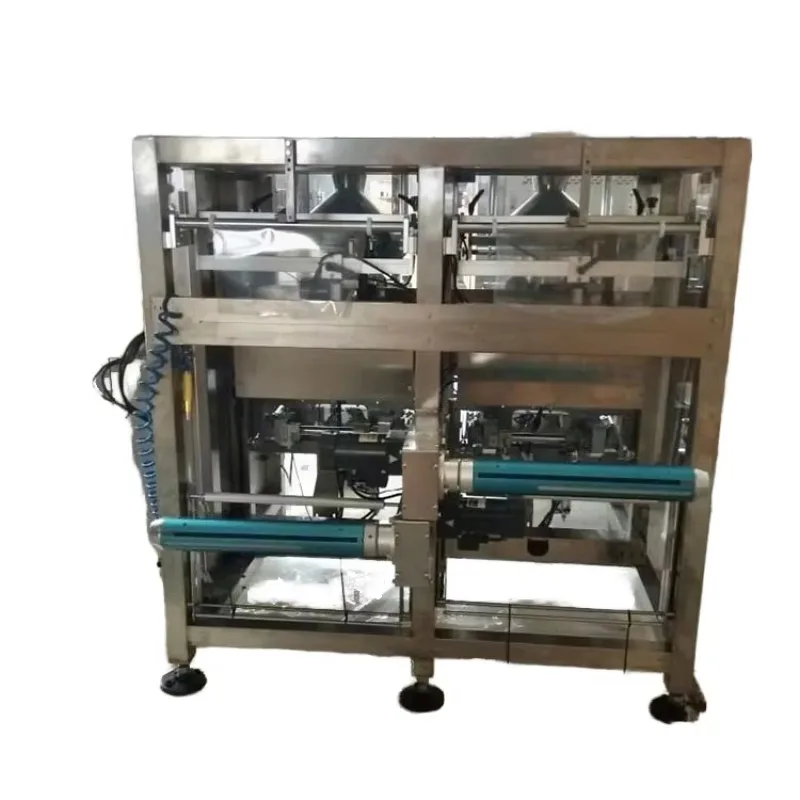 Automatic Vertical Packing Machine 1kg 2kg Granule Sachet VFFS for Sugar Salt Rice Cereal Plastic Case Labeling Custom
