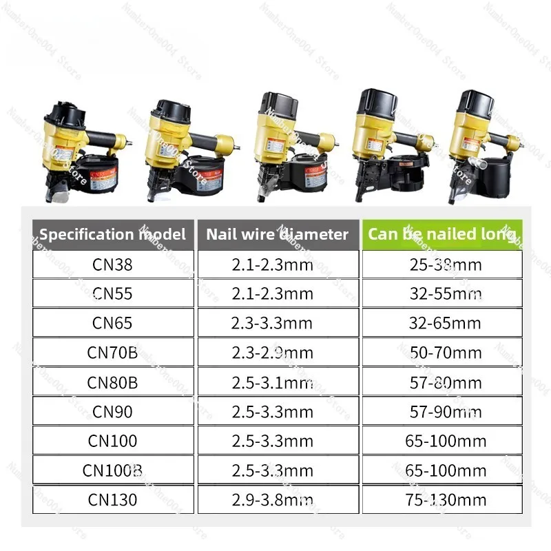 Metal Roll Nail Thread, Wooden Box Wooden Frame Trailer Roll Gun, Hit Trailer CN5570 Air Gun Nail