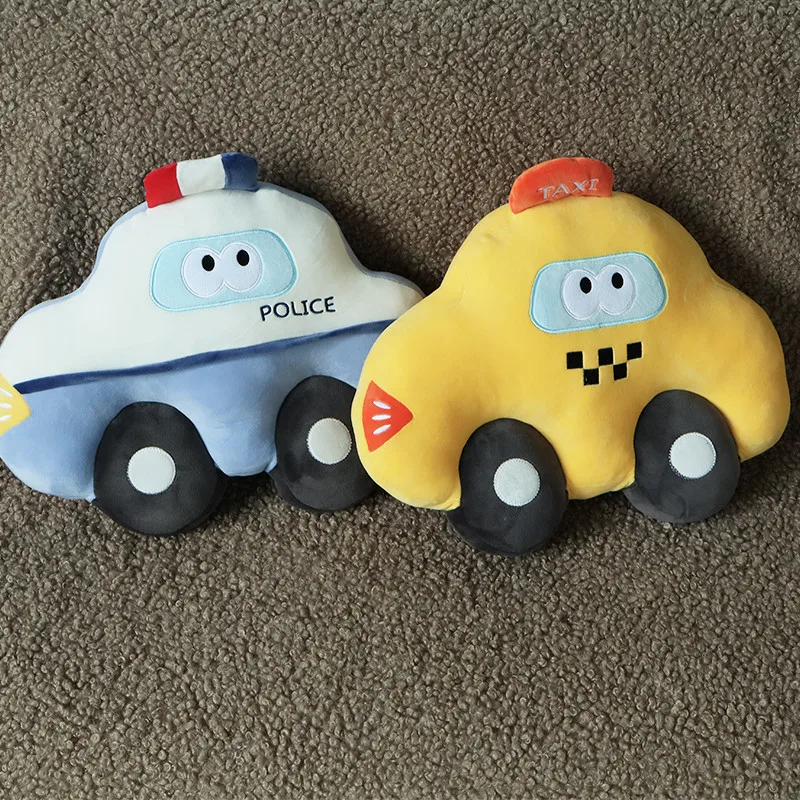 

Premium Car Themed Throw Pillow Adorable Soft Accent Gift for Home Decor on Bed Sofa Office Machine Washable