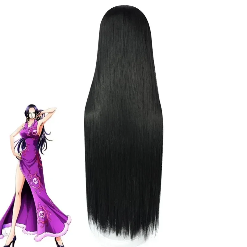 Anime Seven Warlords Of The Sea Boa·Hancock Empire Snake Cosplay Costume Wig Halloween Purple Dress For Sexy Woman Suit