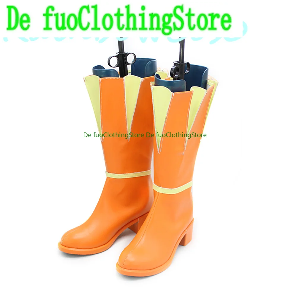 Defuoclothing sereia melodia seira cosplay sapatos botas jogo anime jogo rpg festa de halloween adereços sapatos botas
