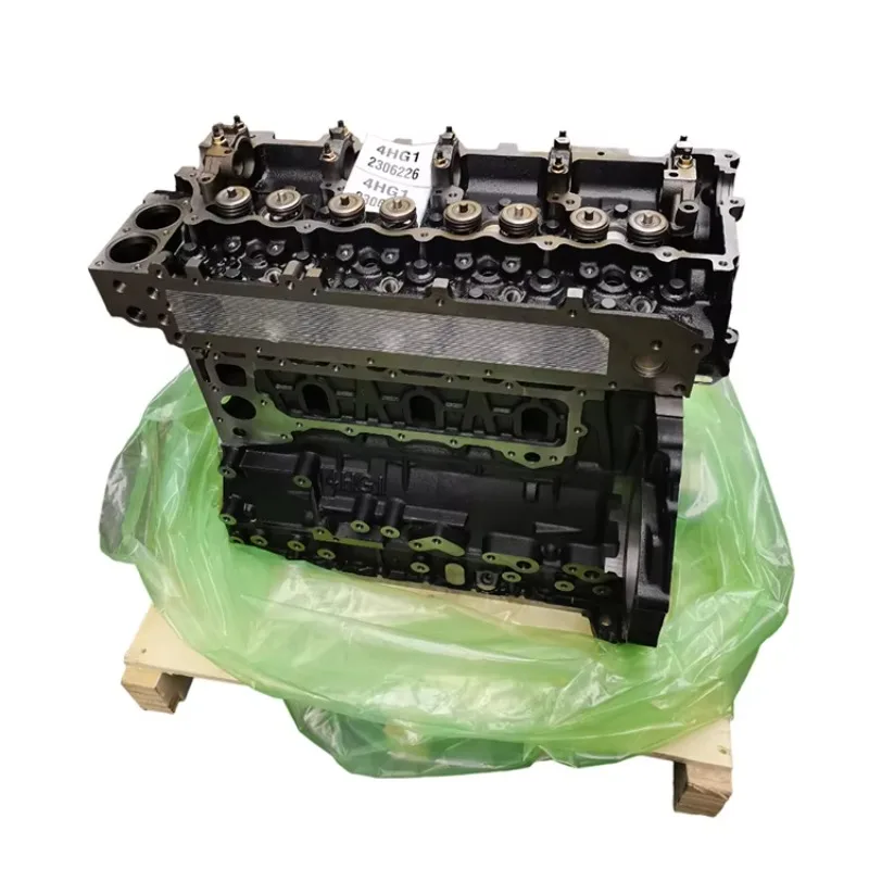 Factory Wholesale Price Brand New Auto Parts 4HG1 Hot Break-in Test Engine Long Block Short Block For ISUZU NKR NPR NQR