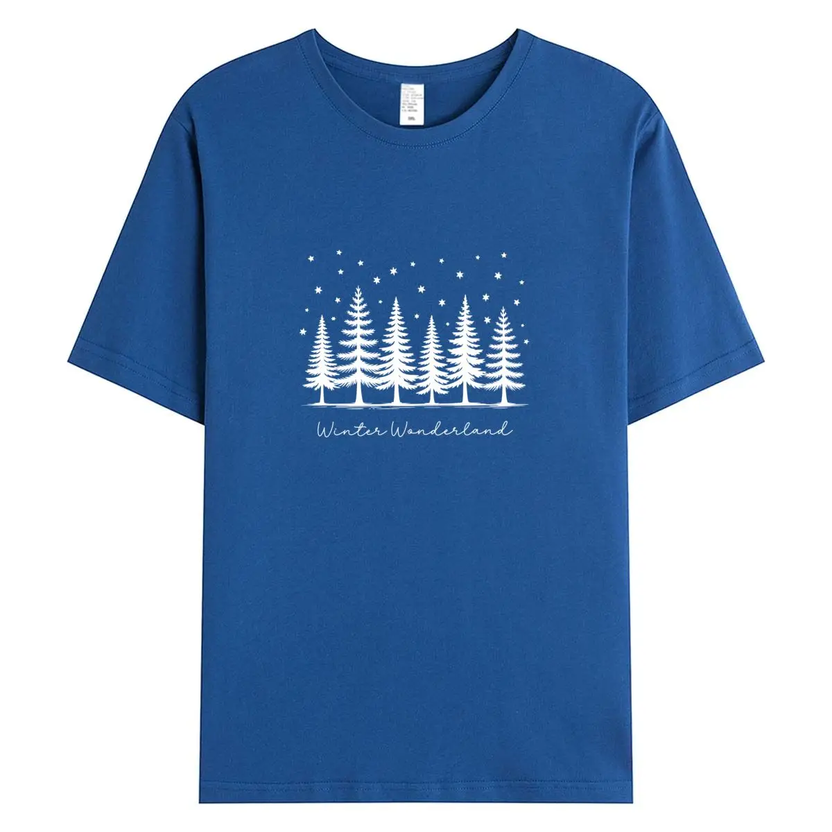 

Women T-shirt 100% Cotton Short Sleeve Tees Snow Forest Woman T Shirts Women's Tops Female Tshirt Clothing