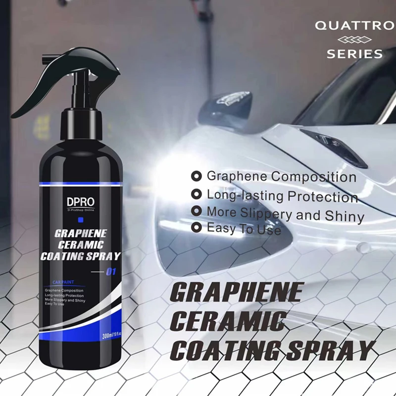 Dpro Nano Ceramic Coating For Cars Auto Paint Spray Care Waterproof Polish Liquid Glass Hydrophobic Car Detailing