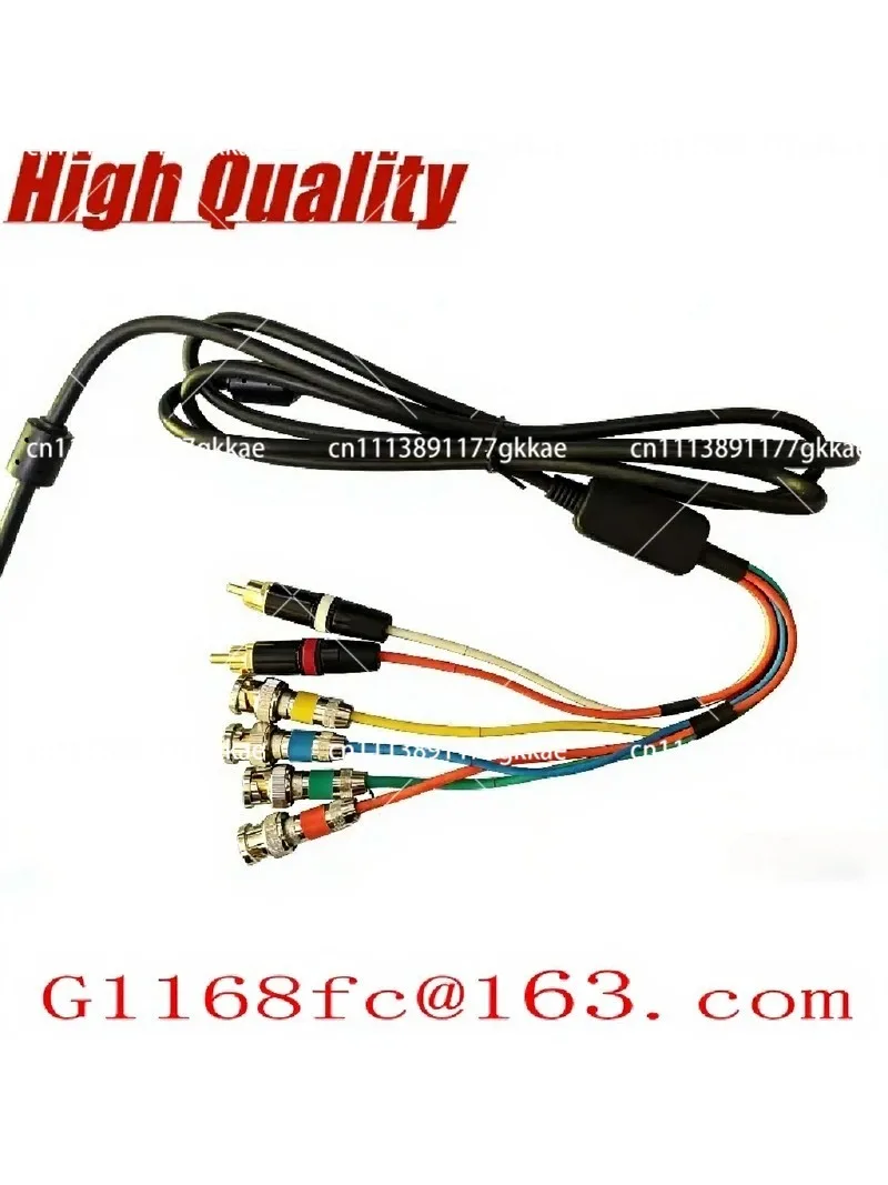 SCART RGB21 Female to BNC Adapter Cable for Color Monitor CCTV Video Surveillance
