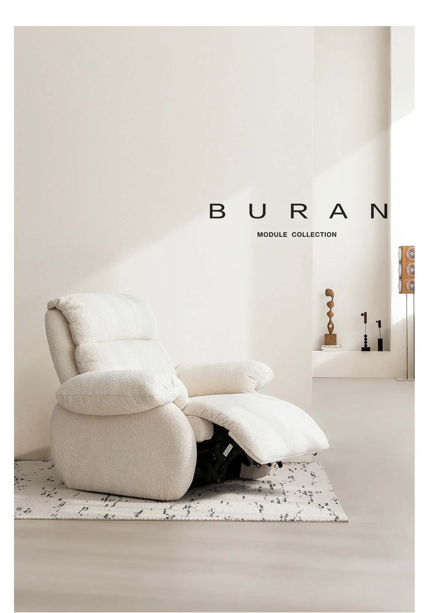 A First Class Cream Wind Lazy Leisure Lounge Small Apartment Lazy Multifunctional Electric Single Sofa