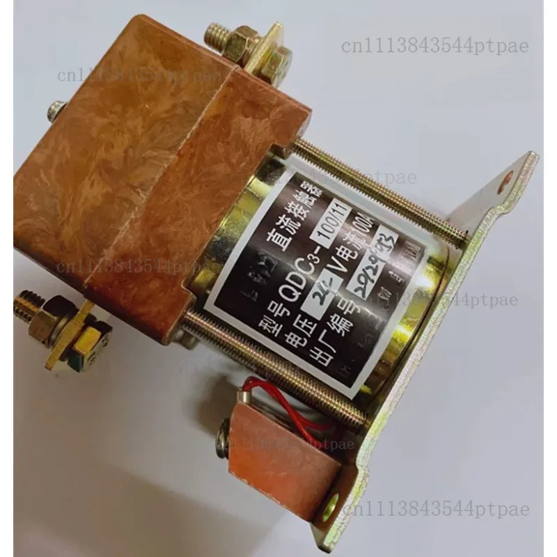 Qdc3-100/11 Dc Contactor Electric Vehicle Hydraulic Start Dc12/24/48/60v