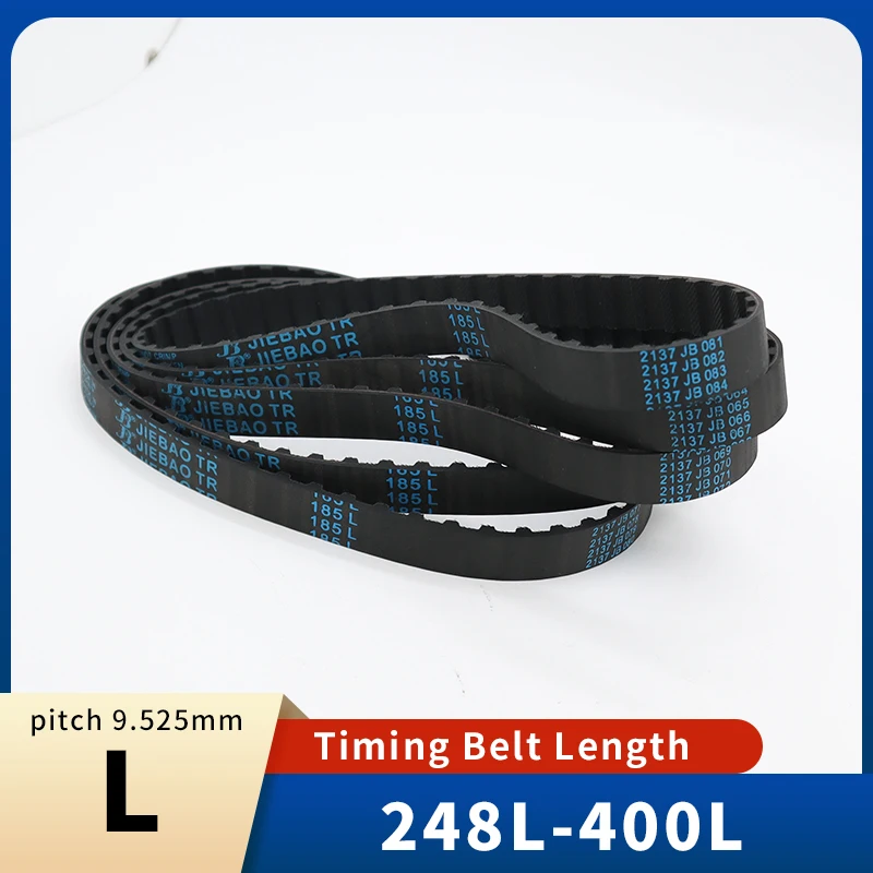 

L Timing Belt 248L-400L L Belt Width 13mm 15mm 20mm 25mm 30mm 38mm L Rubber Belt CNC 3D Industrial Machinery L Synchronous Belt