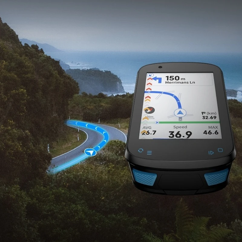 Écran couleur anglais, code de cyclisme intelligent, compteur de vitesse, odomètre, flèche de navigation