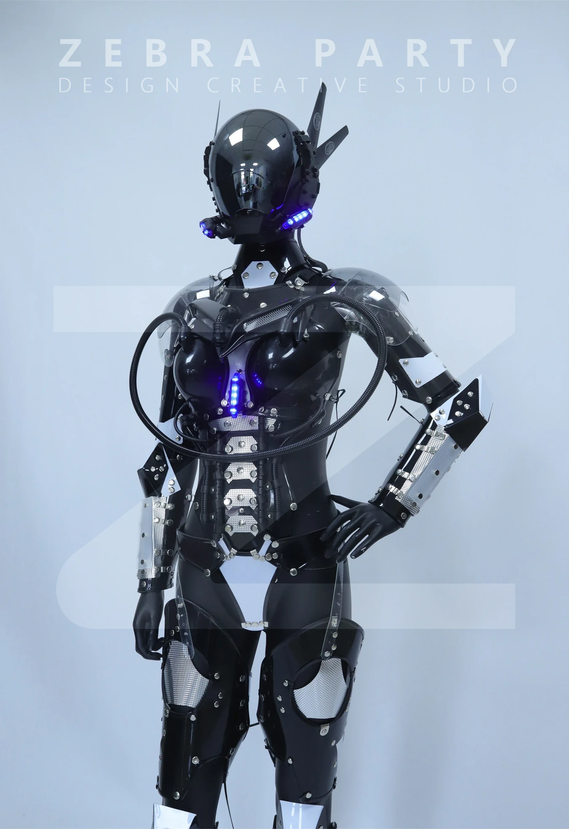 Future Female Warrior Armor Future AI intelligent high-end technology space mecha gogo costume