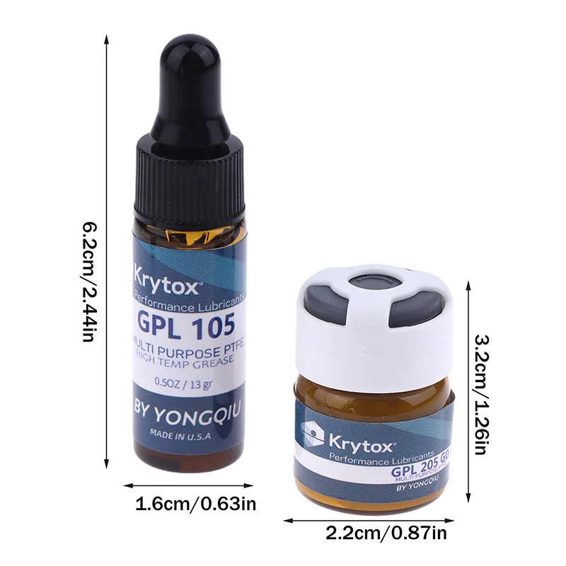 Optimieren Sie Ihre Tastatur mit dem Schmiermittel- und Fettöl-Kit GPL 205G00, 205G0, 105; Komplett mit Stabilisatorschmiermittel.