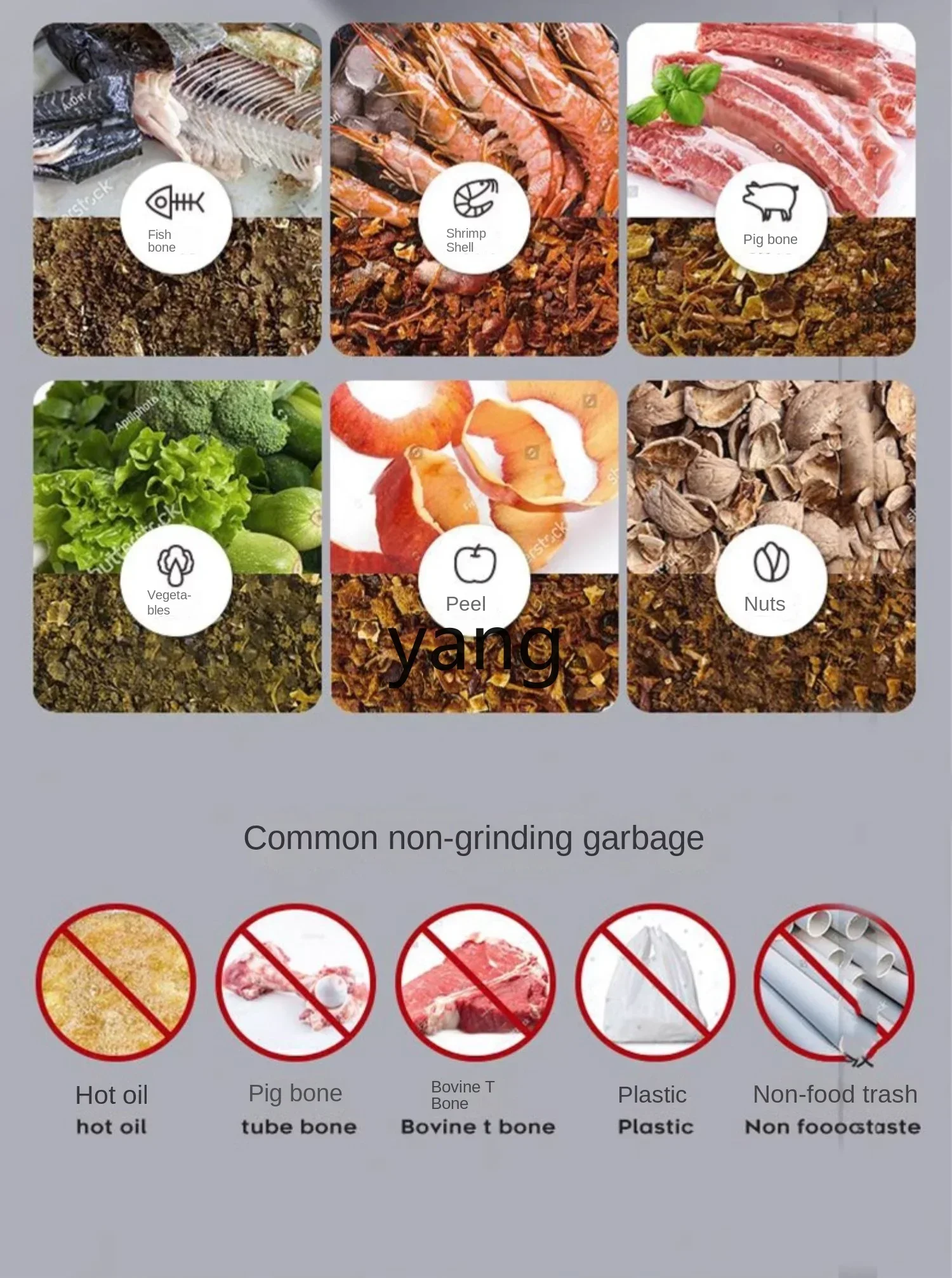 LH Kitchen Drying Crushing Drying Household Wet Garbage Conversion Fertilizer Machine