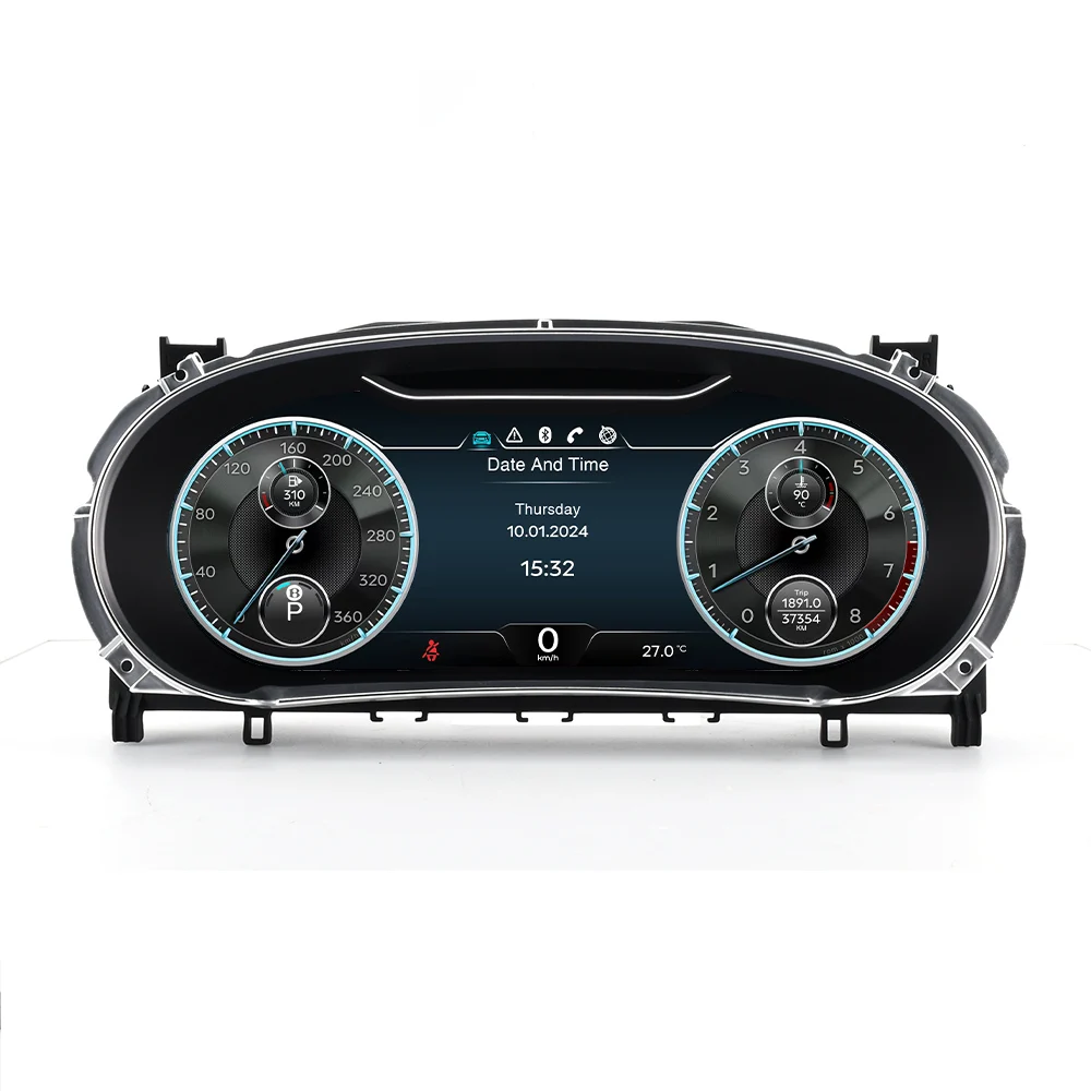 LCD Speedometer Car Dashboard For Bentley Flying Spur / Continental GT 2012-2017 Digital Cluster Virtual Cockpit Instrument