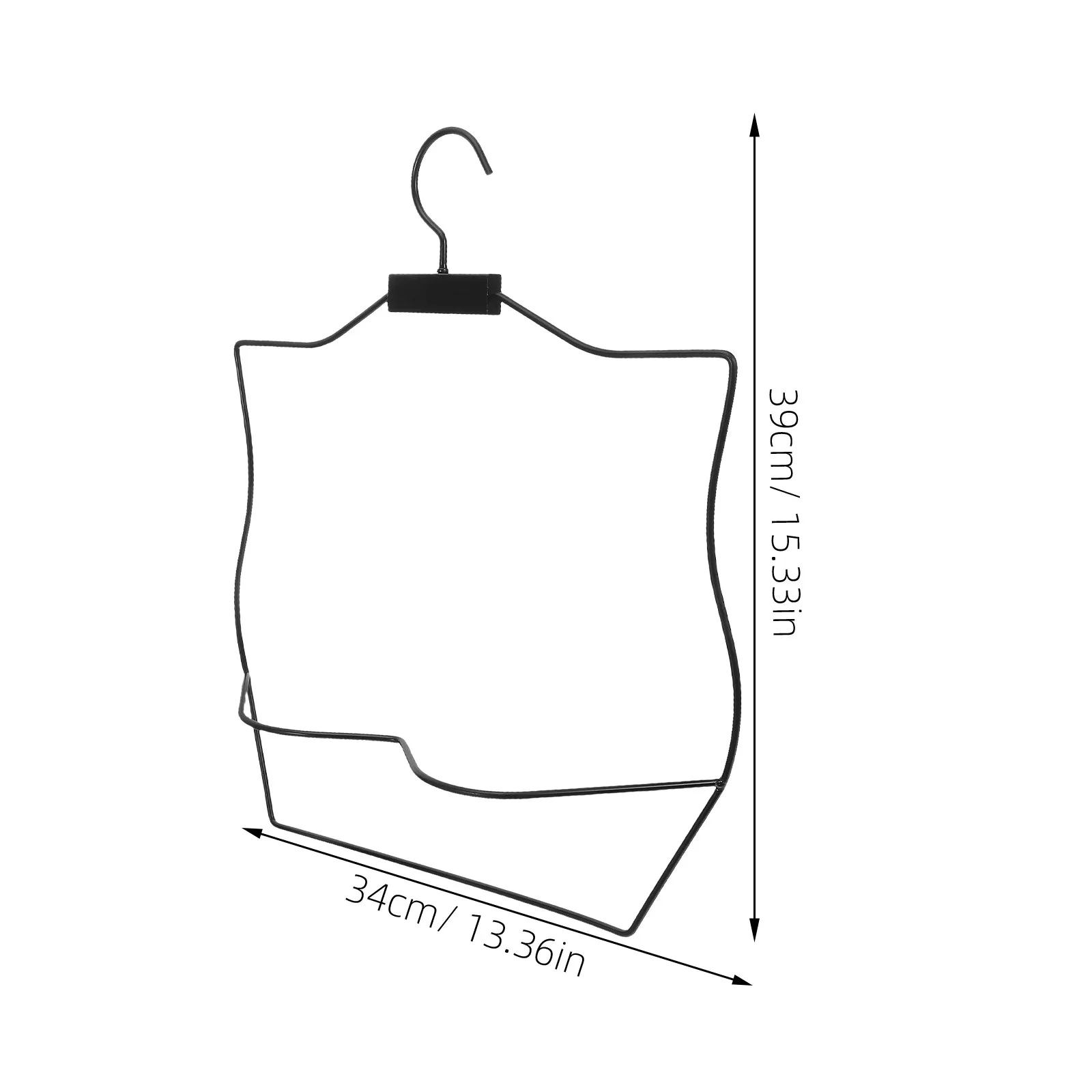 Hanger Rotating Display Rack for Swimsuits Lingerie Robes Sleepwear Body Shape Design Minimalist Aesthetic