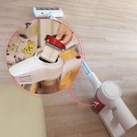 Durable 10Pcs HEPA Filter For Xiaomi JIMMY JV51 JV53 JV83 Handheld Cordless Vacuum Cleaner HEPA Accessories