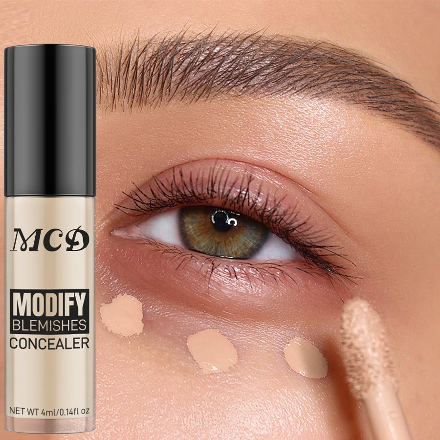 8 สี Liquid Foundation คอนซีลเลอร์ที่มีประสิทธิภาพกันน้ําอาชีพเหงื่อแต่งหน้า Face BASE สําหรับเครื่องสําอางผู้หญิง Oil Co