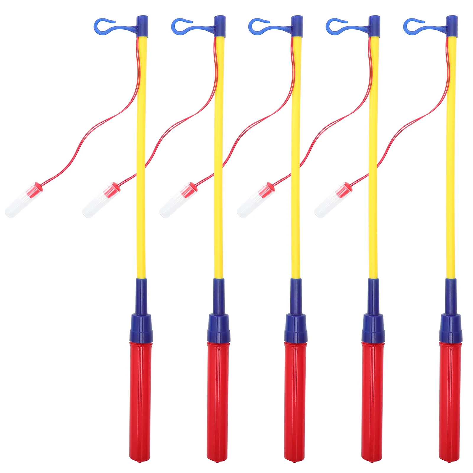 

5pc Stick Holder Walking Stick with LED Light Replacement Stick Luminous Stick Handles for