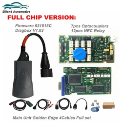 Lexia 3Diagbox V9.91 Full Chips Gold Edge Lexia3 PP2000 PSA XS Evolution V7.83 Lexia For Citroen/Peugeot Super Firmware 921815C