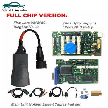 Lexia 3Diagbox V9.91 Chip completi Gold Edge Lexia3 PP2000 PSA XS Evolution V7.83 Lexia Per Citroen/Peugeot Super Firmware 921815 C