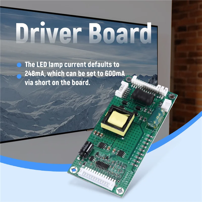 10-65 Inch LED LCD Backlight TV Universal Boost Constant Current Driver Board Converters Full Bridge Booster Adapter-T44C