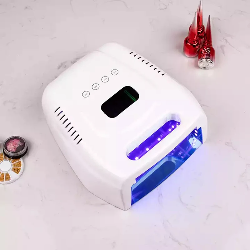 Rechargeable Nail UV LED Lamp 96W Nail Oven Wireless Pedicure Manicure Dryer LED Phototherapy Light Cordless LED Nail Lamp