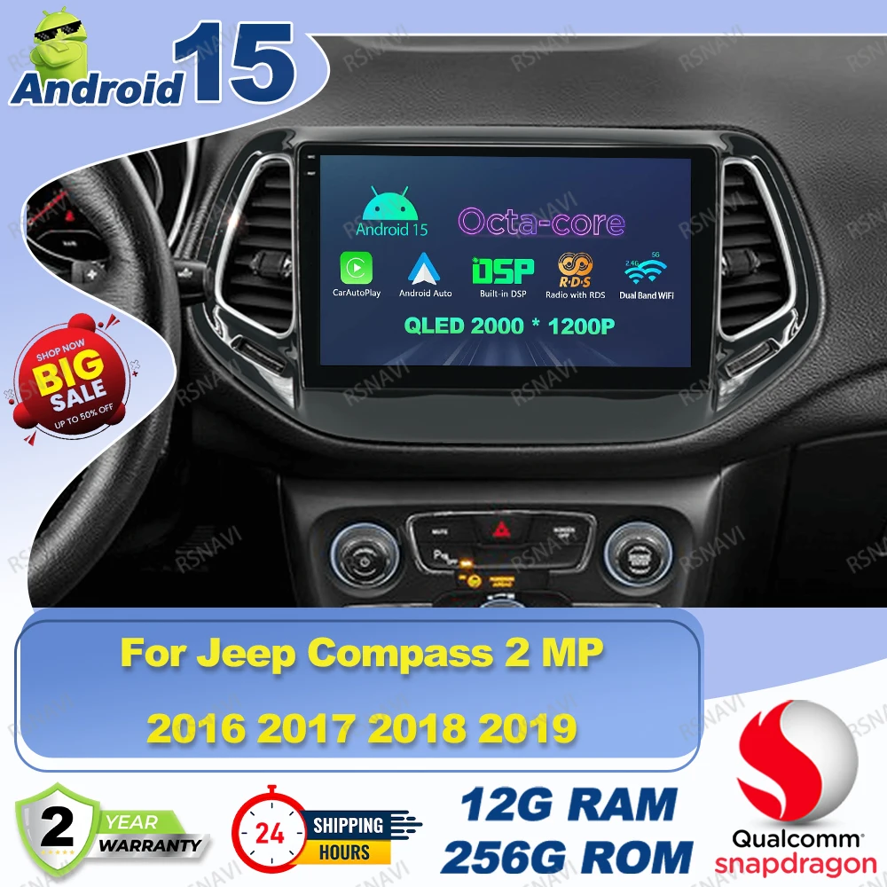 Android 15 Car Radi…