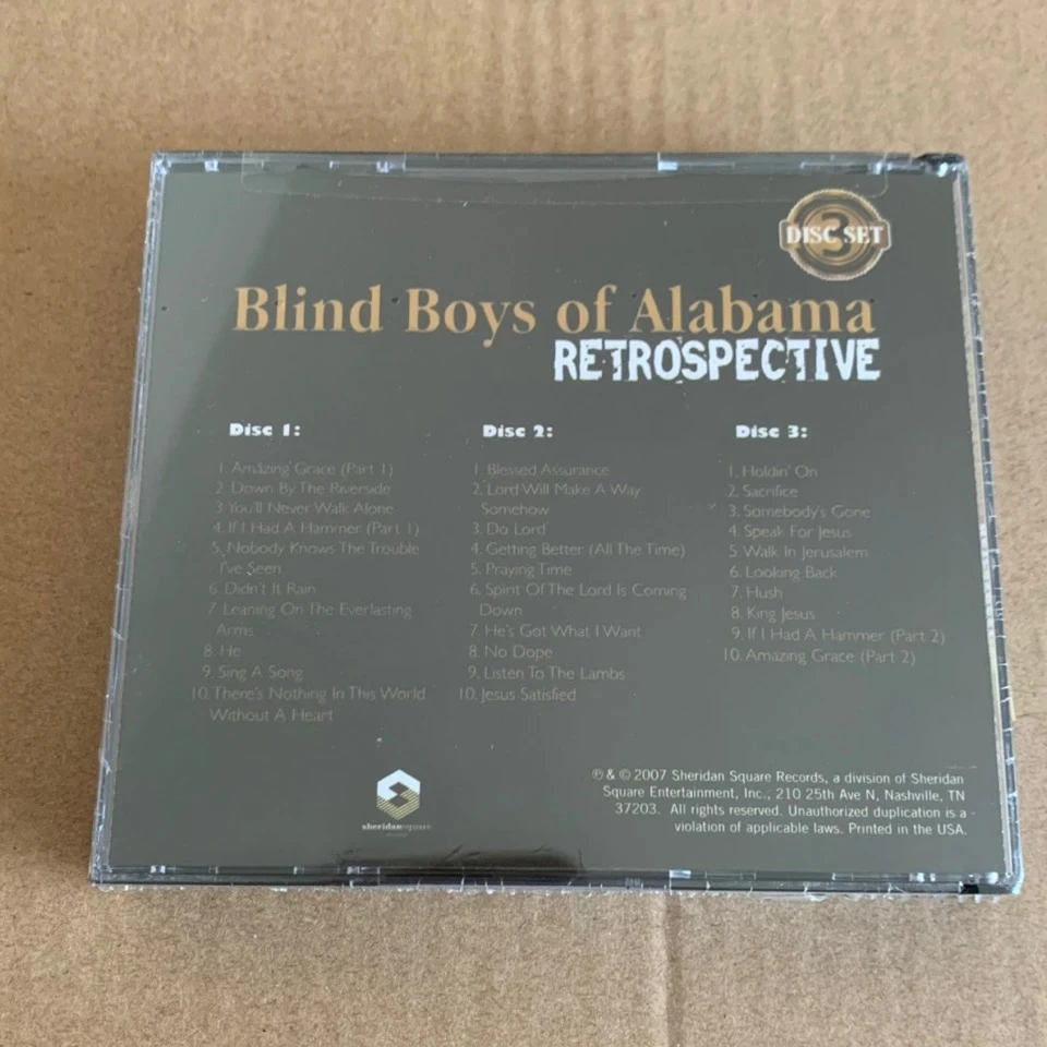 アラバマの盲人少年たち レトロスペクティブ - ゴスペルミュージック クラシックヒッツアルバム |   音楽愛好家のための時代を超越した福音曲CDコレクション