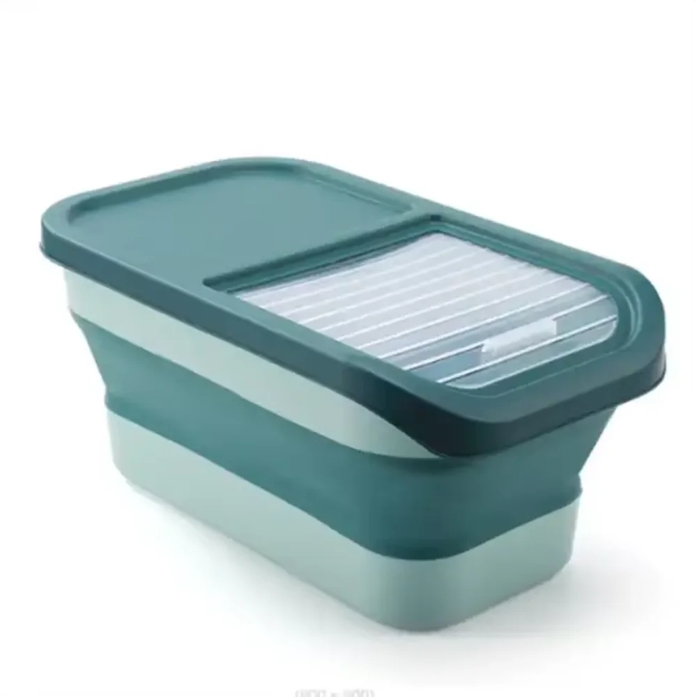 

Hot Sale Dog Food Container Folding Pet with Lids Airtight Cat Containers
