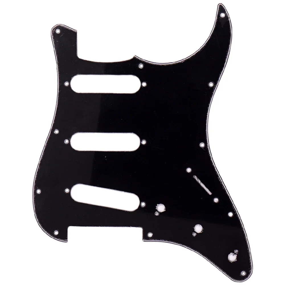 

Guitar Pickguard For Strat- Guitars SSS For Guitar Pickguard Scratch Plate Part Replacement Part Replacement 11 Hole