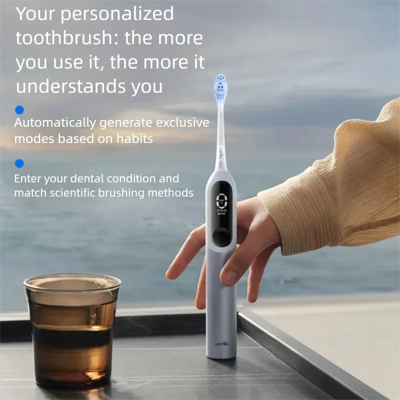 Usmile U7 Pro+ Accurate Voice Reminder 16 sided Positioning Bluetooth APP Electric Toothbrush